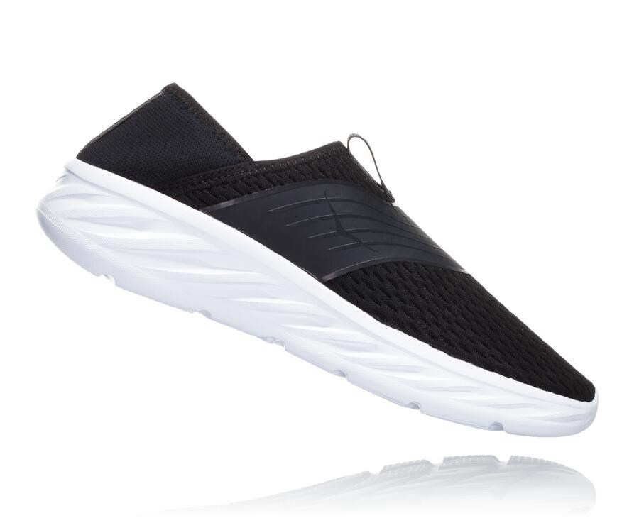 Sandals Mens - Hoka One One Mafate Speed 3 - Black/White - PACZHWM-94